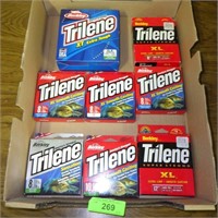 ASST. NEW  TRILENE FISHING LINE - 8, 10 & 12 LB