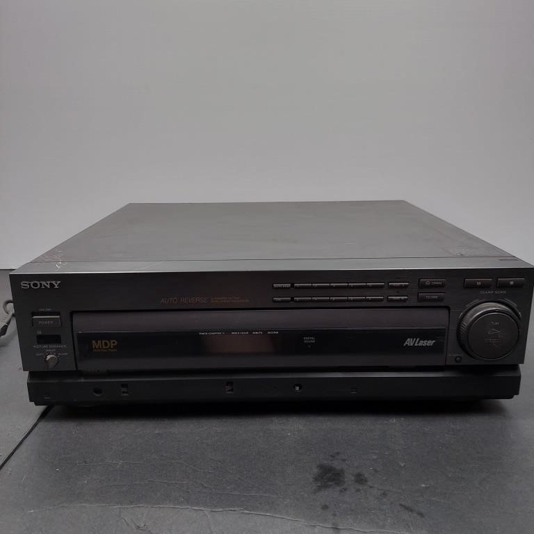 SONY VIDEODISC PLAYER