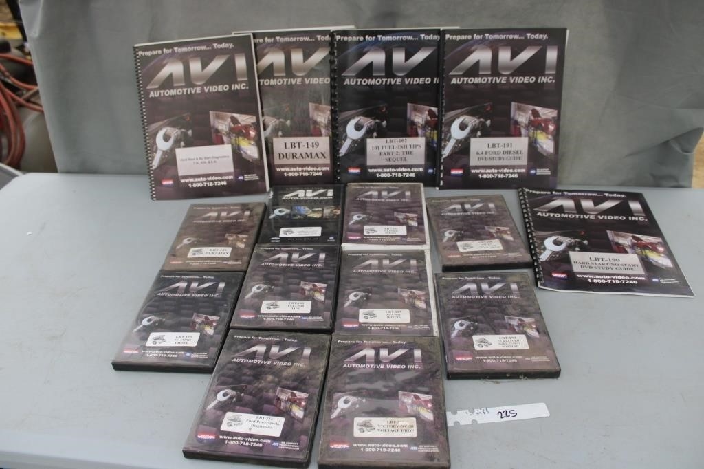 Auto Video Inc DVD's & Manuals