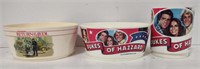 (AF) The Dukes of Hazzard matching plastic cup