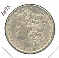 1896 Morgan Silver Dollar