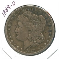 1889-O Morgan Silver Dollar