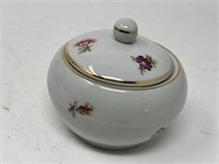 Vintage Hungarian Potpourri Jar Porcelain