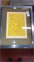 1970 Framed “Soup” screen print signed & numbered