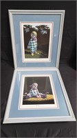 Bundle of clown lithographs