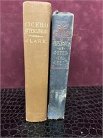 “Cicero” 1885,” History of Peter the Great”1887