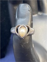 Sterling silver ring size 6