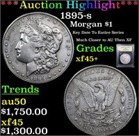 *Highlight* 1895-s Morgan $1 Graded Xf+