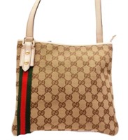 Gucci GG Monogram Canvas Shoulder Bag