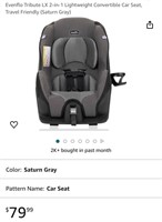 Convertible Car Seat (Open Box)