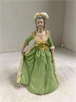 Vintage Franklin porcelain Marie Antoinette