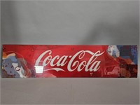 Vintage  "Coca-Cola" Acrylic Store DIisplay Panel