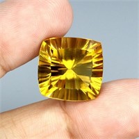 Natural Top Yellow Citrine 15.39 ct - VVS