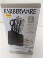 Farberware Self-Sharpening 5-Piece Knife