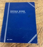 Collector book of Buffalo nickels