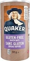 QUAKER Gluten-Free Quick Oats, 511 g