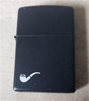 Zippo Lighter with Pipe Graphic