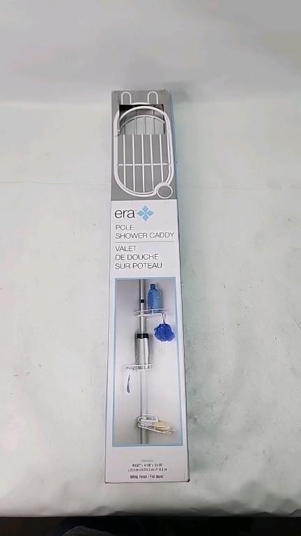 Era pole shower caddy