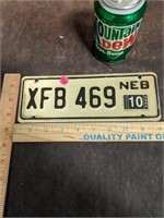 NEB XFB 469 License Plate 2004