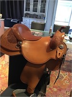 (Private) SHAW PALMER WESTERN SADDLE