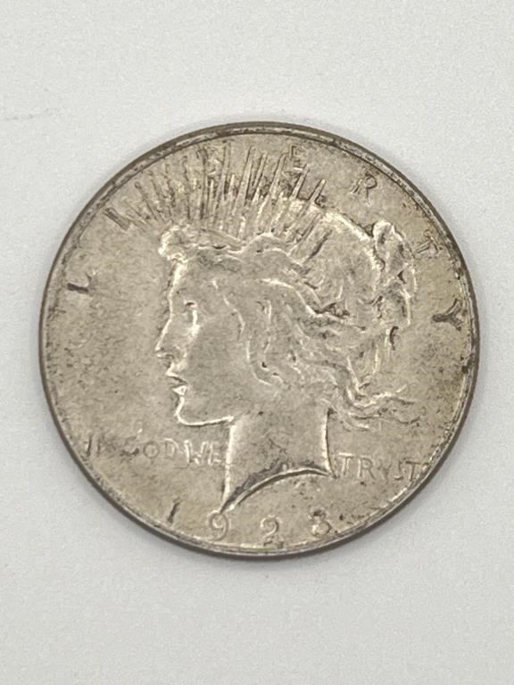 1923S Peace Dollar