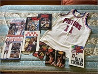 Pistons memorabilia lot- see pictures