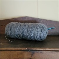 Grey Yard & knitting Needle