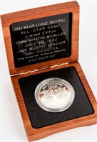 Coin 1992 MLB All-Star Game 1 Oz Silver