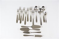 Stainless Fork Set with Serving Utensils