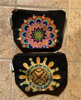 Vintage Coin Purses, Hand Painted