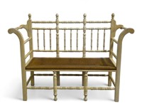 USA Made Antique Style Loveseat / Bench