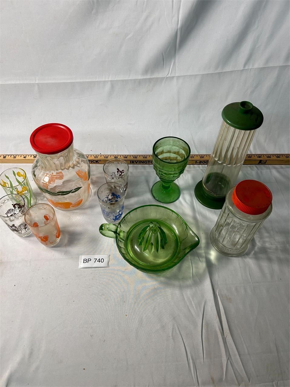 Lot of VTG Glass Items Uranium and More
