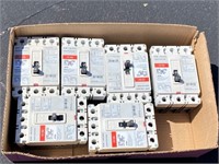 6pcs- Industrial circuit breakers