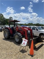 1471) '17 MF 4709 4WD tractor, 90hp, bought new
