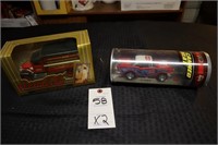 Coca- Cola Die Cast Metal Bank and 57 Chevy