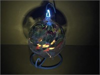 Art Glass 6" Sum Catcher Ball - Note