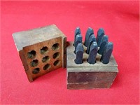 Antique Number Punch/Stamper Set