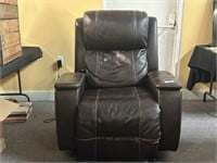 Leather Power Recliner, Great Condition