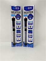 New ROD HEATER AQUARIUM. NUOCHONG H200! Set of 2