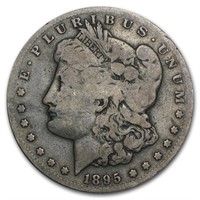 1895 s KEY DATE Morgan Silver Dollar