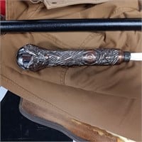 Bronze Toned Wizard's Apprentice Sword Cane
