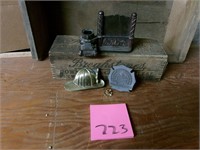 Fireman belt buckle lot