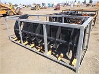 78" Skid Steer Root Grapple Bucket