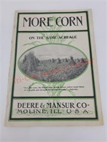 1905 More Corn on the Same Acreage Deere & Mansur