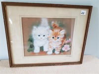 ADORABLE KITTEN PRINT 15X12 INCHES