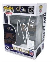 Ray Lewis Autographed Baltimore Ravens Funko Pop!