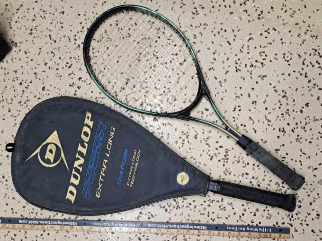 Rackets-DUNLOP w Case/PANTHER-Great Condition