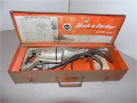 Black & Decker Sabre Saw in Original Tin Box