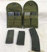 (7) M1-Carbine magazines including two magazine