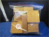 BAG OF WOOD BLOCKS